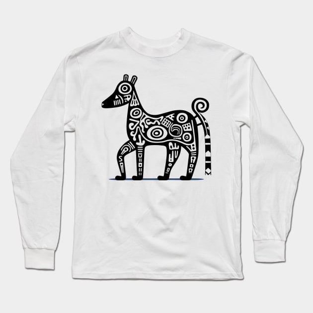 Animal Doodle Long Sleeve T-Shirt by oklita